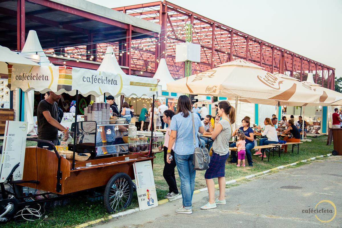 Cafecicleta la Street Food Festival